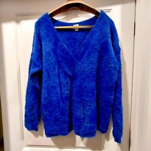 Sapphire V-neck Sweater